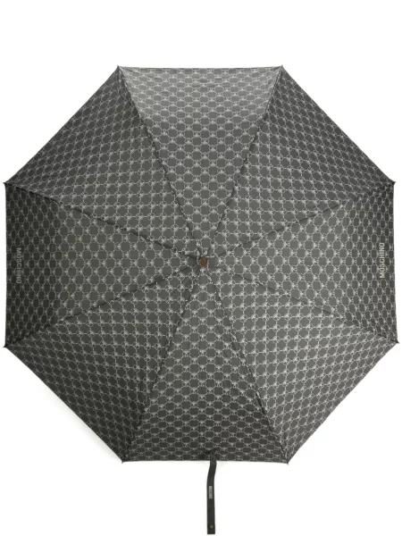 Umbrelă Moschino cu imagine gri