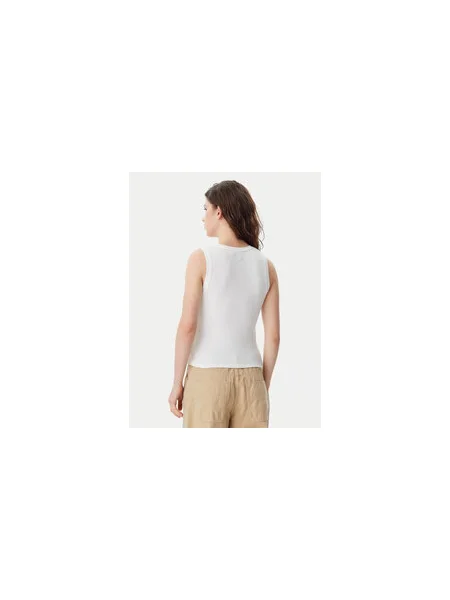Tommy Jeans Felső Slim Fit fehér