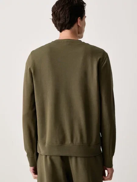 Calvin Klein Jeans Bluza Khaki zielona