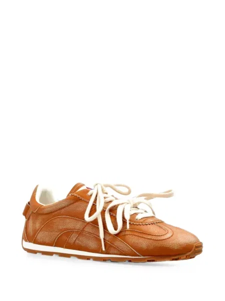 Sneakerși Dsquared2 din piele maro