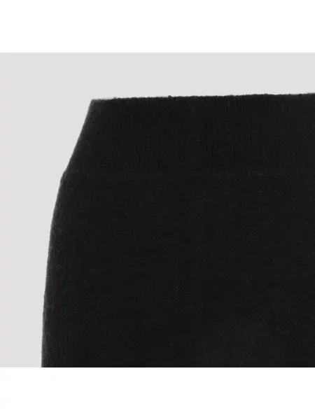 Spódnica Rick Owens wełniana czarna