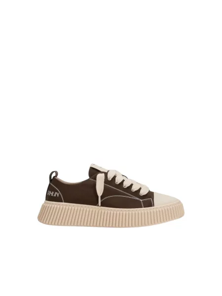 Sneakersy Rhun brązowe