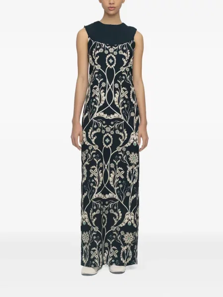 Rochie maxi Agua By Agua Bendita de costum negru