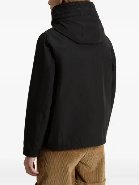 Geacă Woolrich cu glugă negru