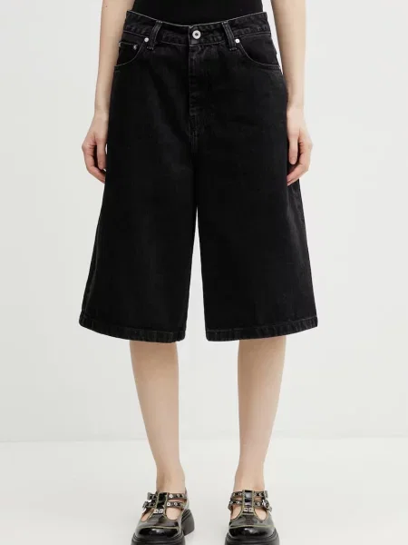 Короткие джинсовые шорты Carhartt Wip черные