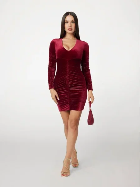 Guess Rochie cocktail roșu