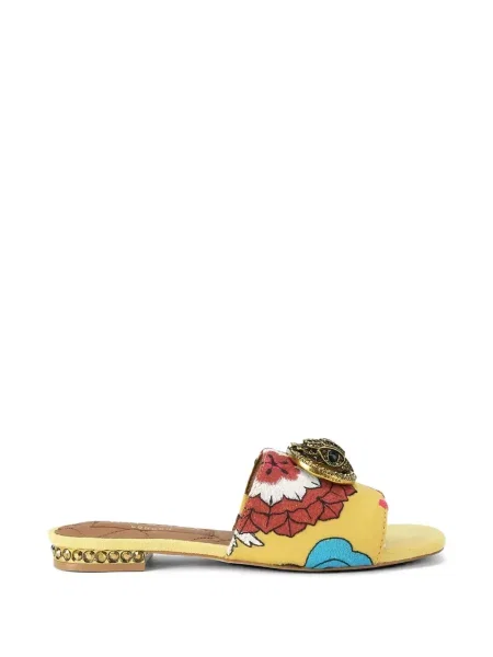 Sandale Kurt Geiger London cu model floral galben
