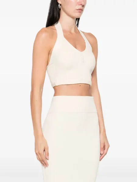 Top Wardrobe.nyc cu gât halter