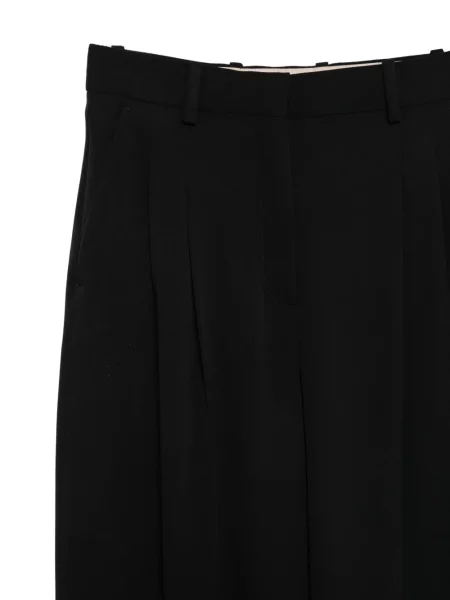 Pantaloni Agnona plisate negru