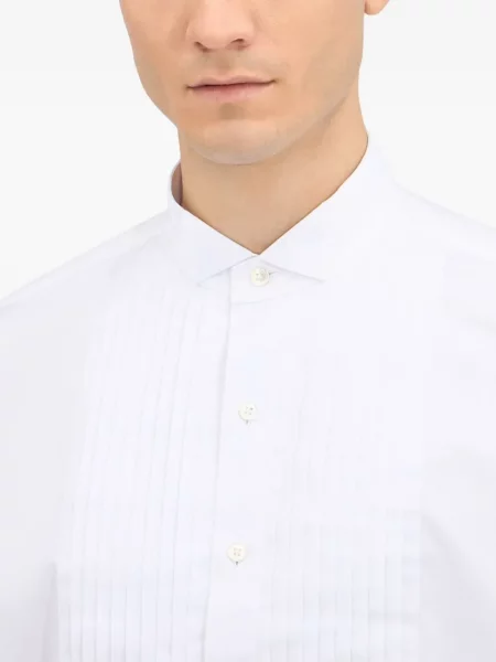 Gulerat cămașă Brooks Brothers alb