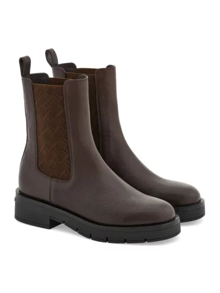 Sztyblety Ferragamo brązowe