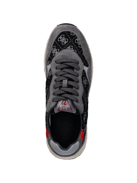 Sneakerși Guess cu imagine gri