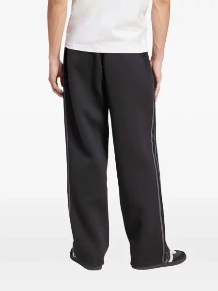 Pantaloni Adidas cu dungi negru