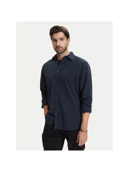 G-Star Raw Πουκάμισο Clean Σκούρο Regular Fit μπλε