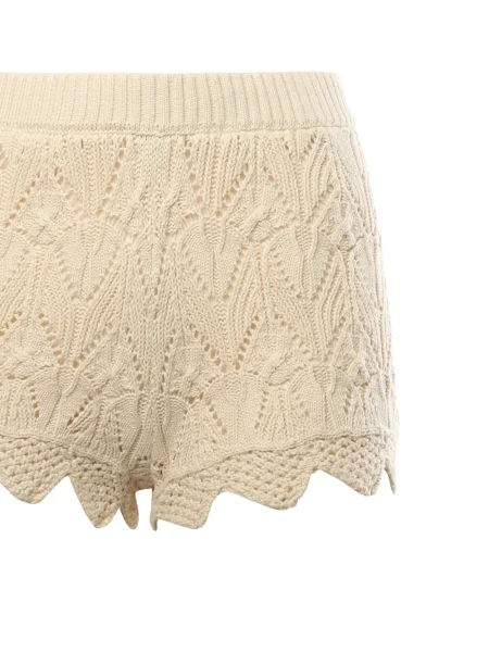 Pantaloni scurți For Love & Lemons bej
