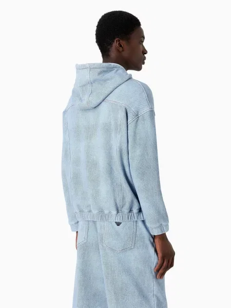 Худі Emporio Armani синій