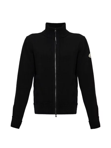 Cardigan Moncler cu autograf negru