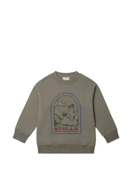 Bluza dziecięca Stella Mccartney zielona