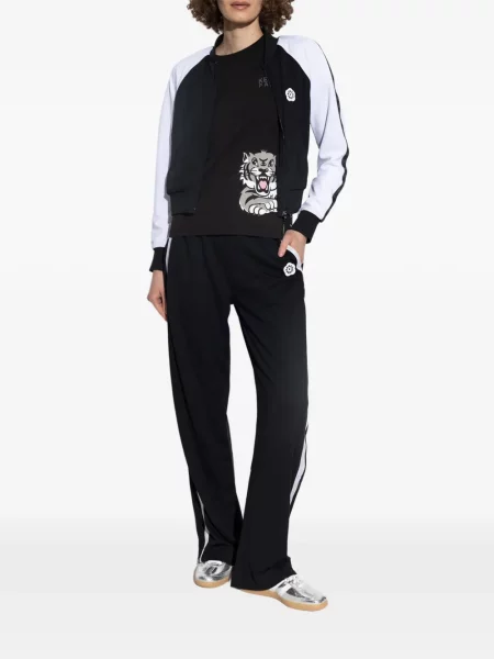 Pantaloni Kenzo cu autograf negru