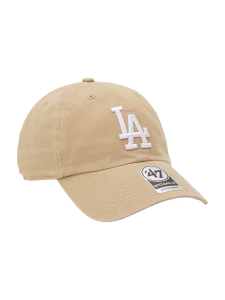 47 Șapcă MLB Los Angeles kaki alb