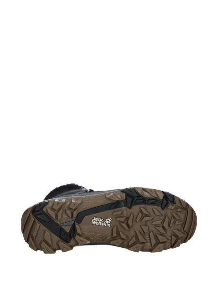 Členkové topánky Jack Wolfskin čierna