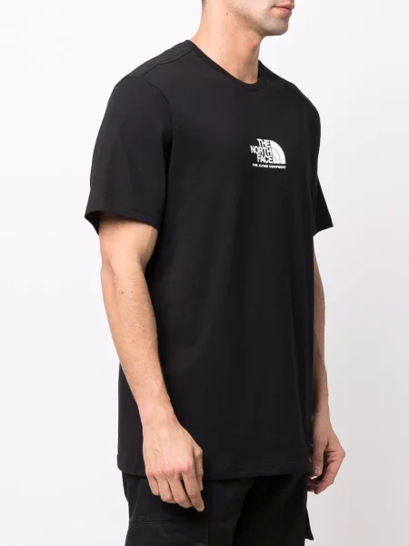 Μικρός μπλούζα The North Face με σχέδιο μαύρο