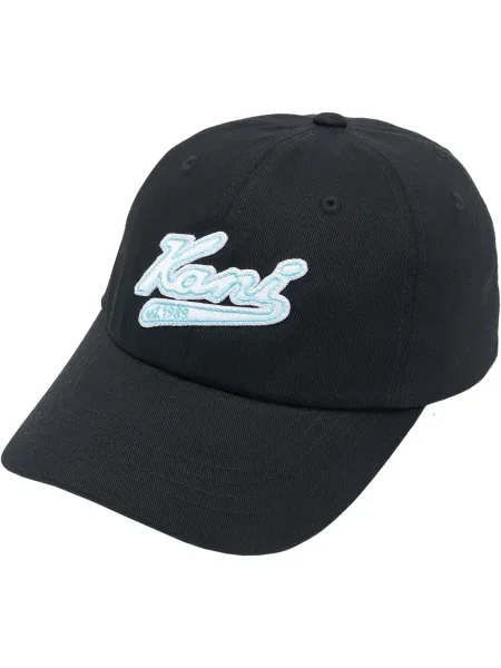 Karl Kani Șapcă Varsity albastru aqua / negru alb