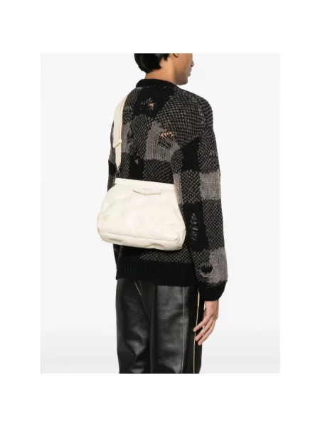 Torebka Maison Margiela pikowana beżowa
