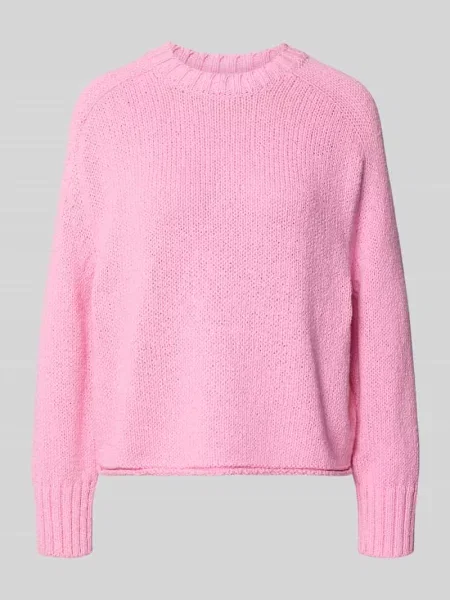 Sweter o kroju oversized z dzianiny z mieszanki bawełny Marc O'polo