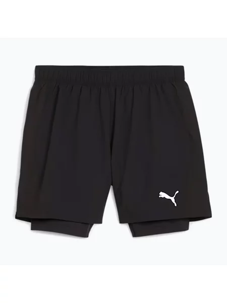 Pantaloni scurți de alergat pentru bărbați PUMA Run Velocity Ultraweave black negru