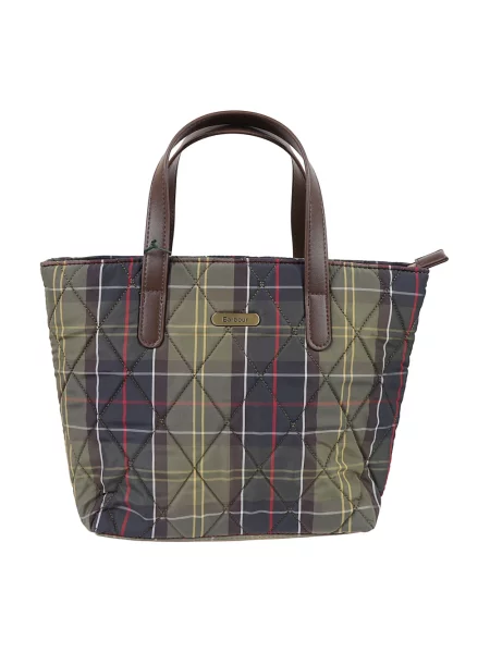 Shopperka Barbour skórzana