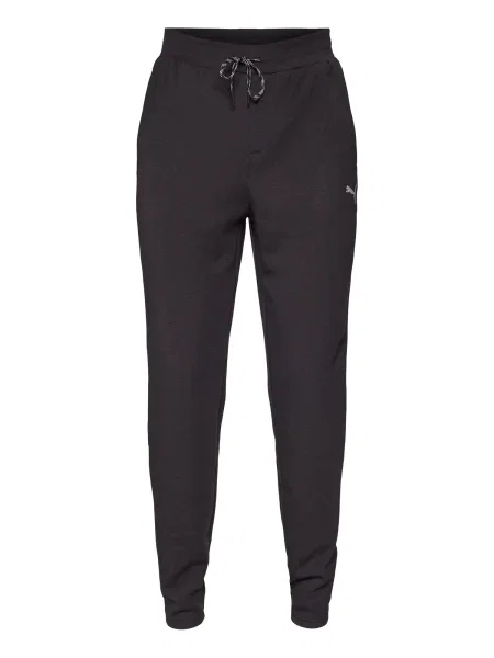 PUMA Sportovní kalhoty Cloudspun černá bílá