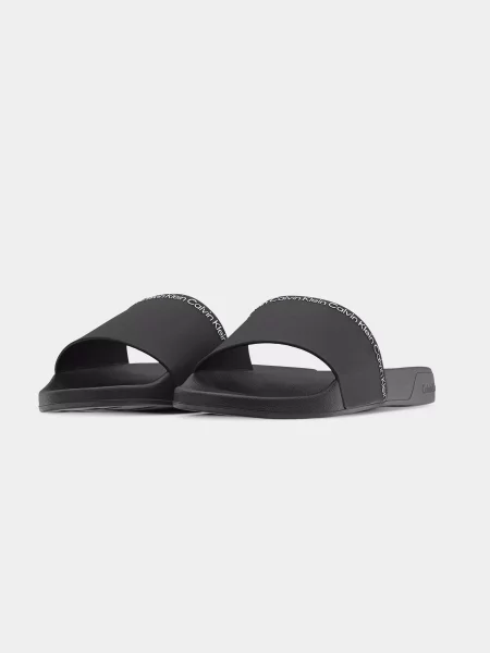 Calvin Klein Saboți Nemo / alb negru