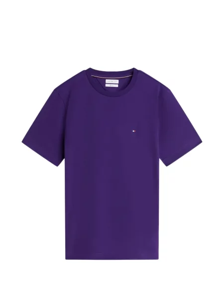 Koszulka Tommy Hilfiger fioletowa