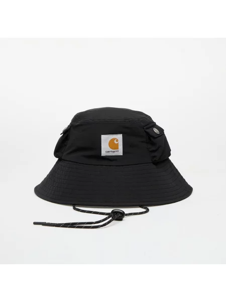 Carhartt WIP Irwin Bucket Hat Black/ Black S-M negru