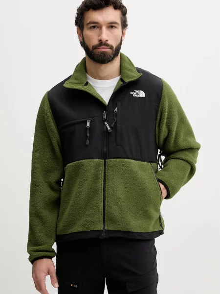 The North Face hanorac cu pentru bărbați Retro Denali verde