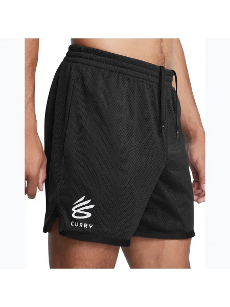 Under Armour férfi kosárlabda rövidnadrág Curry Splash Short fekete / agyag. Méret: M fehér