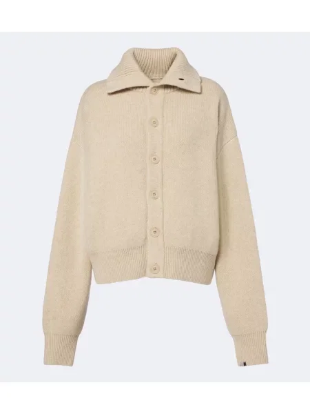 Cardigan Extreme Cashmere din cașmir bej
