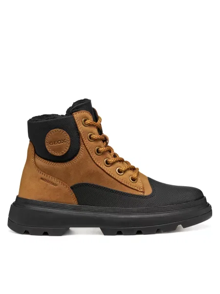 Čevlji do gležnjev Geox rjava