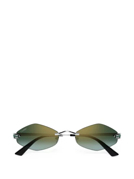 Ochelari de soare Cartier Eyewear cu imprimeu geometric