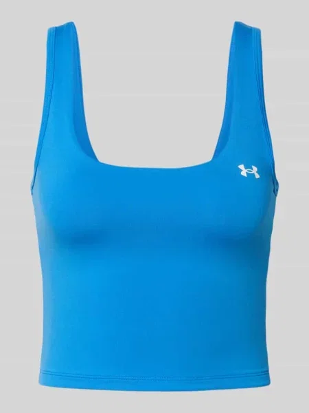 Top Under Armour z autografem niebieski