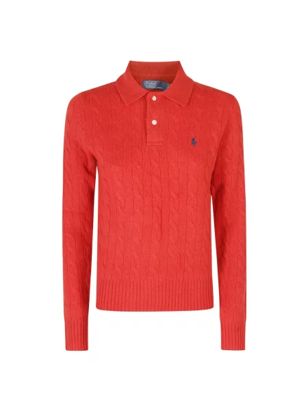 Koszulka polo Polo Ralph Lauren wełniana czerwona