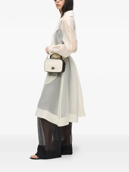 Body Karl Lagerfeld din piele mini cu autograf