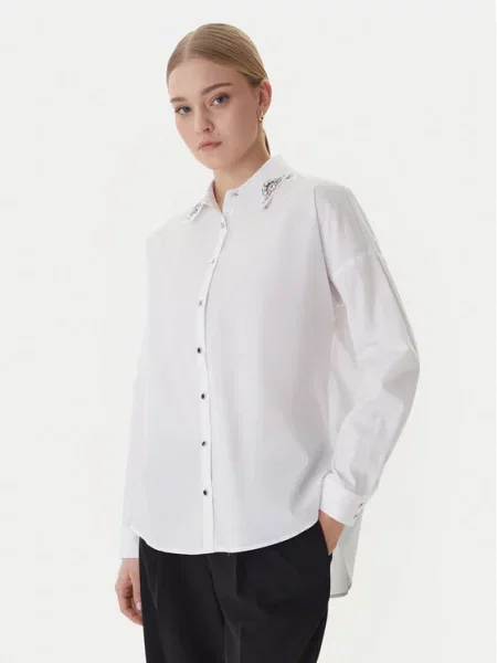 Morgan Сорочка Oversize білий