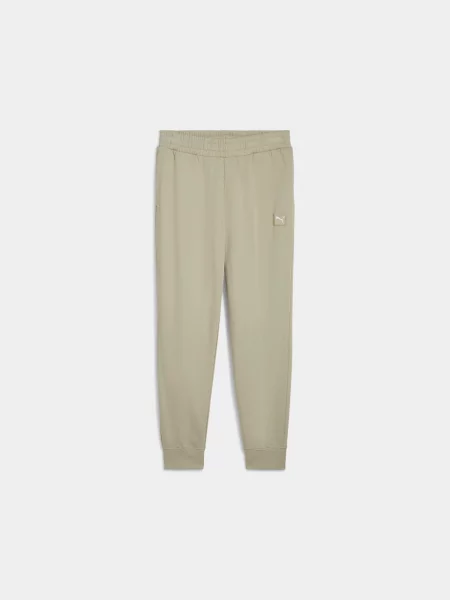 Штани спортивні PUMA Ess Elevated Sweatpants комбінований верх зелений