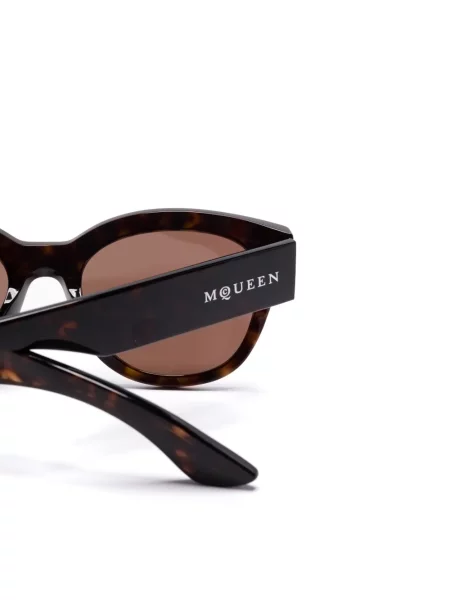 Ochelari de soare Alexander Mcqueen Eyewear maro