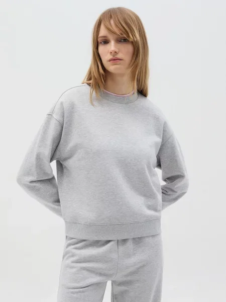 Світшот OVS сірий