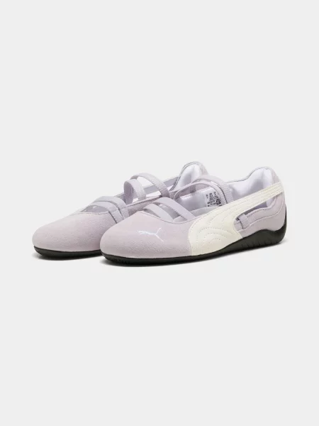 Детские балетки Puma фиолетовые
