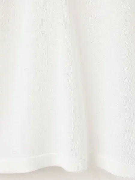 Sweter z koronkową braletką Kobieta L MANGO biały