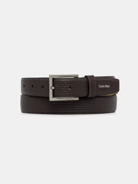 Calvin Klein remen za muškarce kožni smeđa